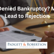 Can You Be Denied Bankruptcy Mistakes That Lead to Rejection